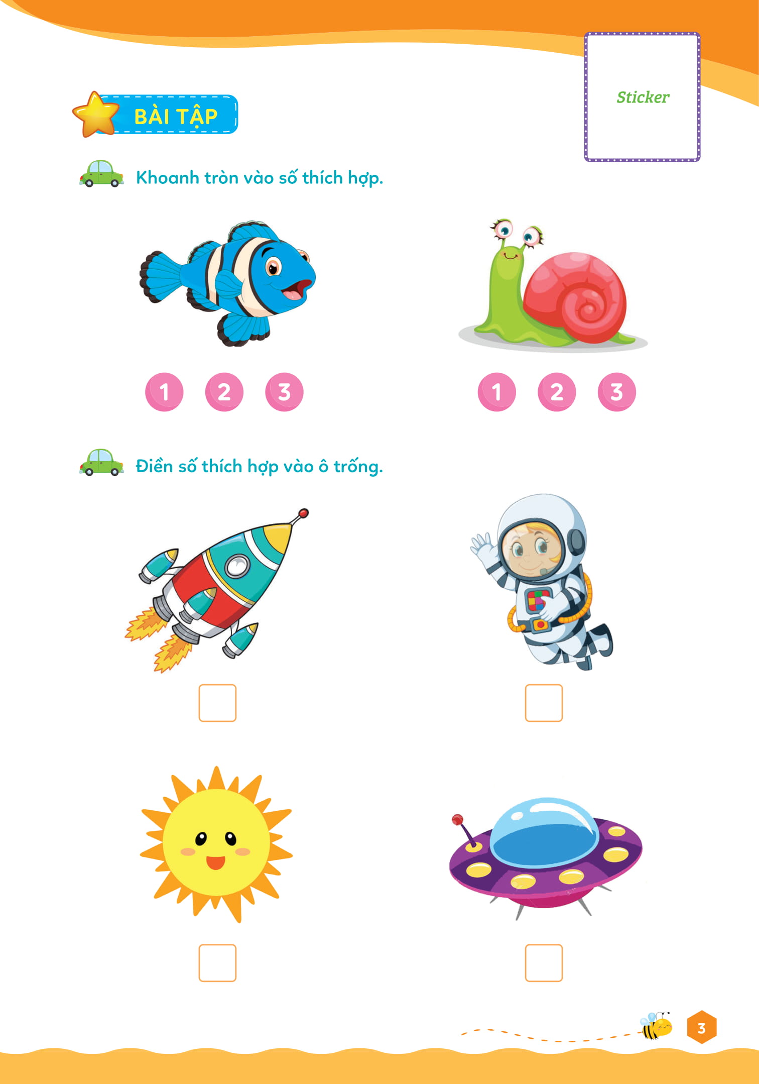 hello chào lớp 1 - làm quen toán - Ảnh 4