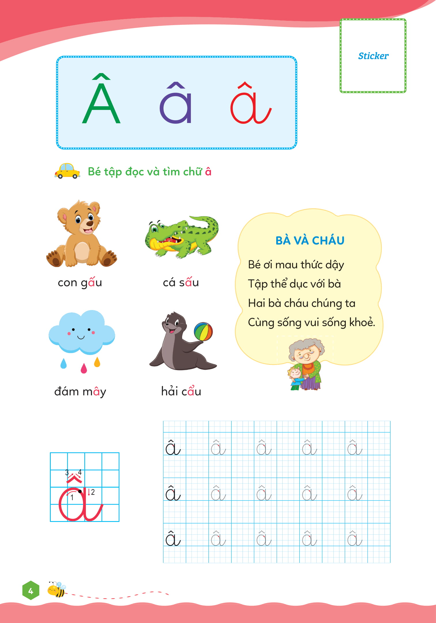 hello chào lớp 1 - tập đọc tiếng việt - Ảnh 5