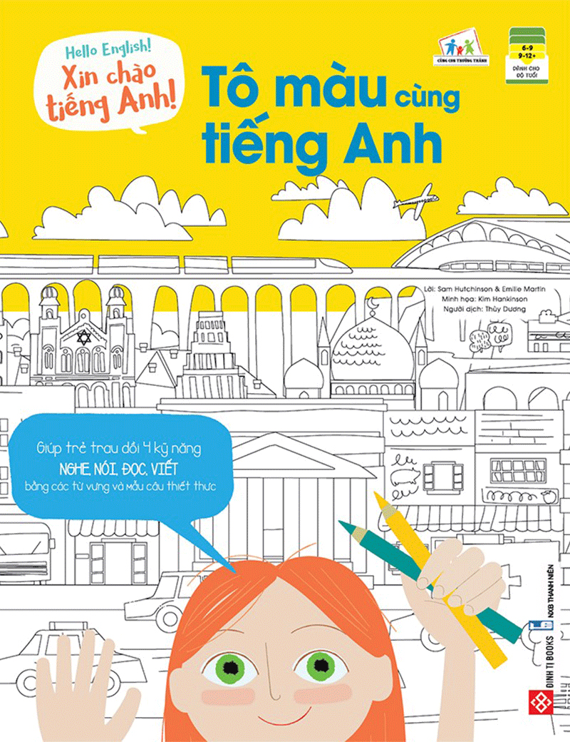 hello english! - xin chào tiếng anh!- tô màu cùng tiếng anh - Ảnh 2