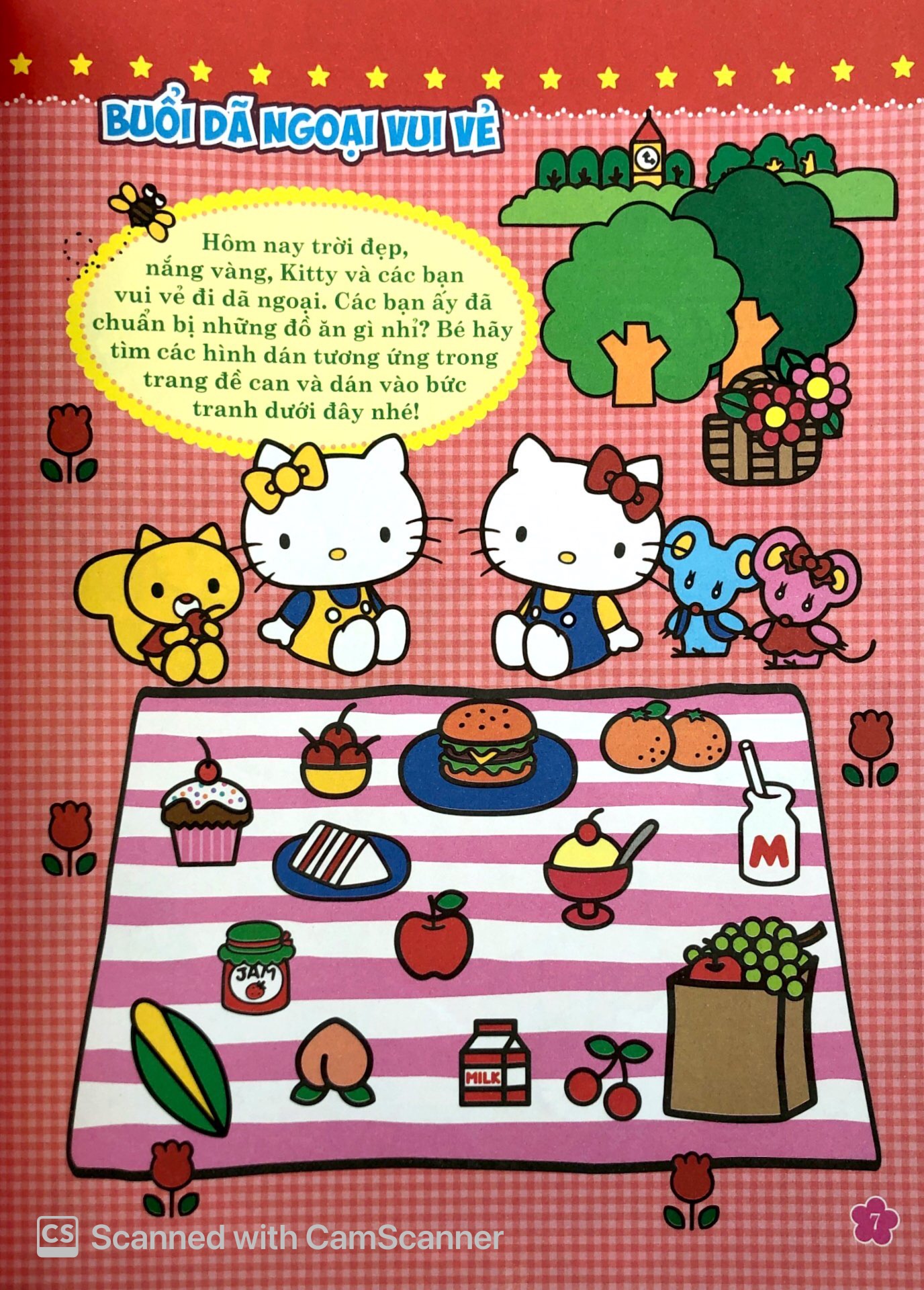 hello kitty - bộ sưu tập 1000 đề can - bốn mùa yêu thương - Ảnh 8