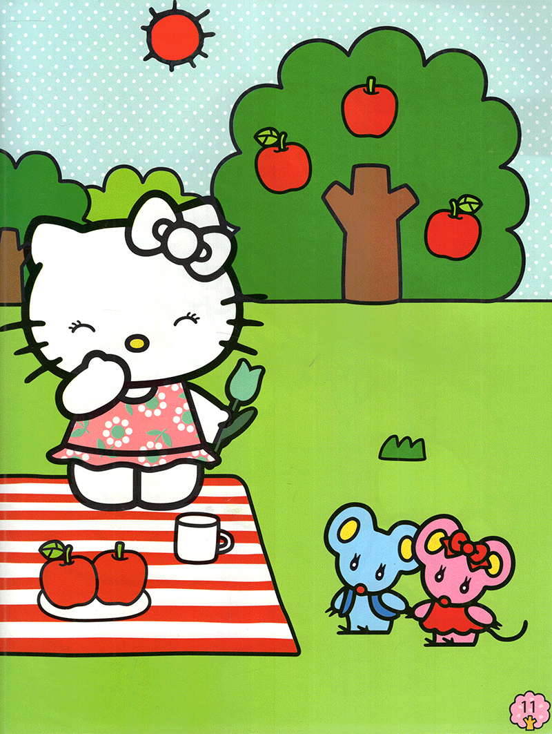 hello kitty - kế hoạch nghỉ hè - Ảnh 10