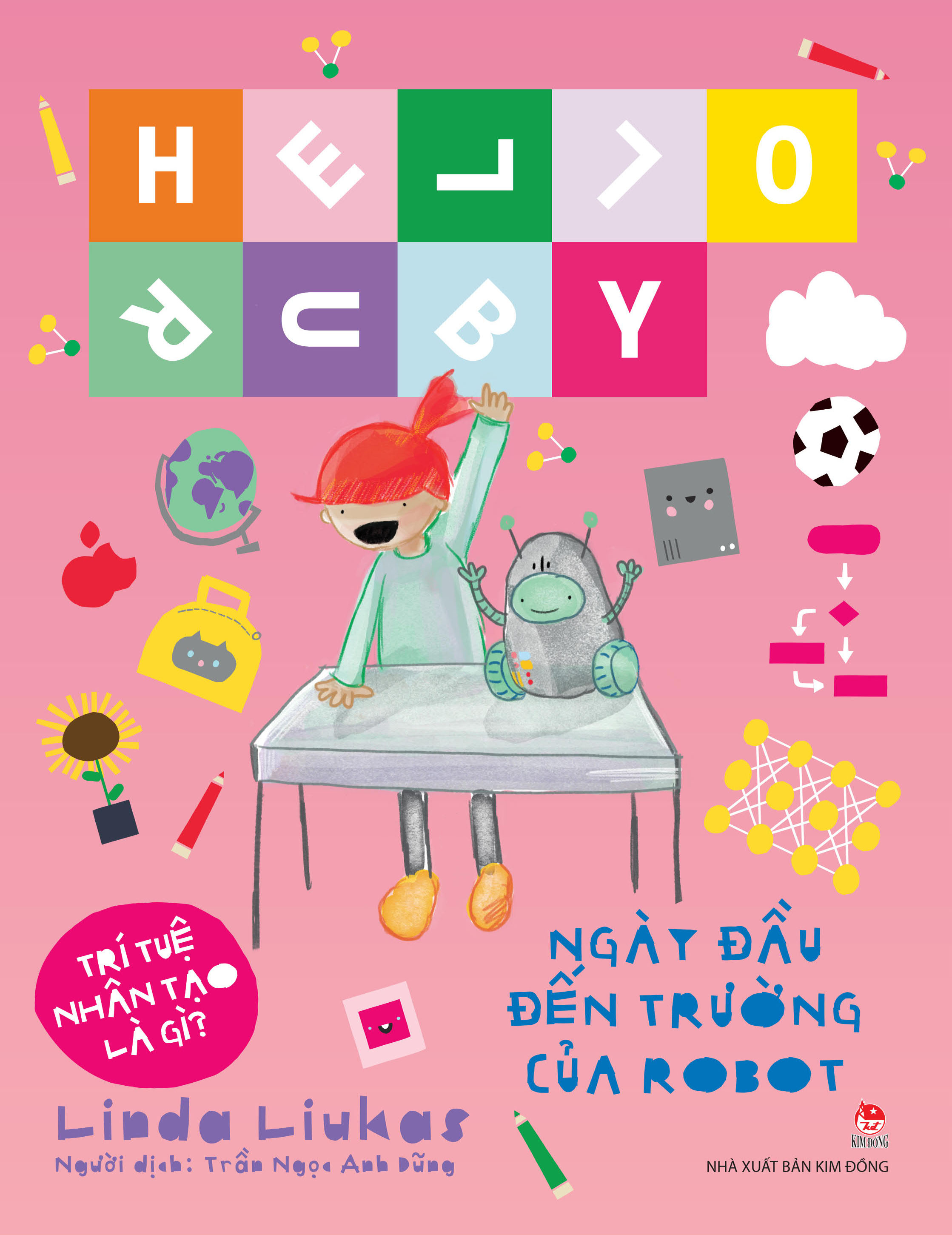 hello ruby - ngày đầu đến trường của robot - bìa cứng - Ảnh 2