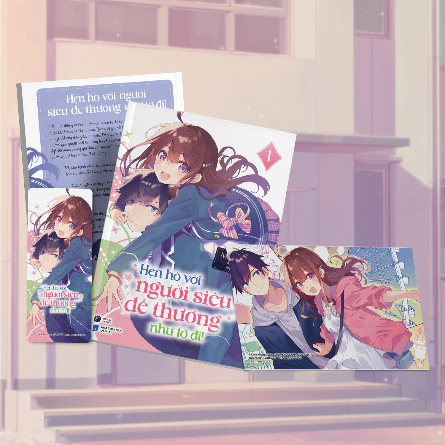 Hen Ho Voi Nguoi Sieu De Thuong Nhu To Di! - Tap 1 - Tang Kem Bookmark + Postcard - Ảnh 2