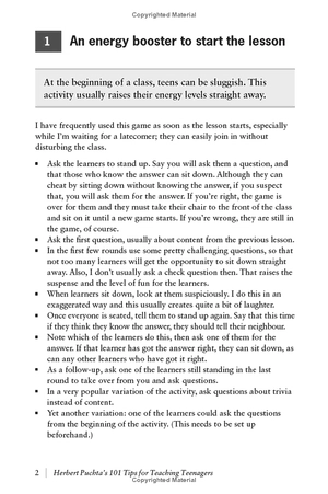 herbert puchta's 101 tips for teaching teenagers - pocket editions - cambridge handbooks for language teachers pocket editions - Ảnh 11