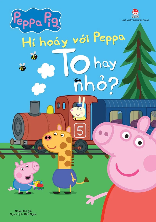 hí hoáy với peppa - to hay nhỏ - Ảnh 2