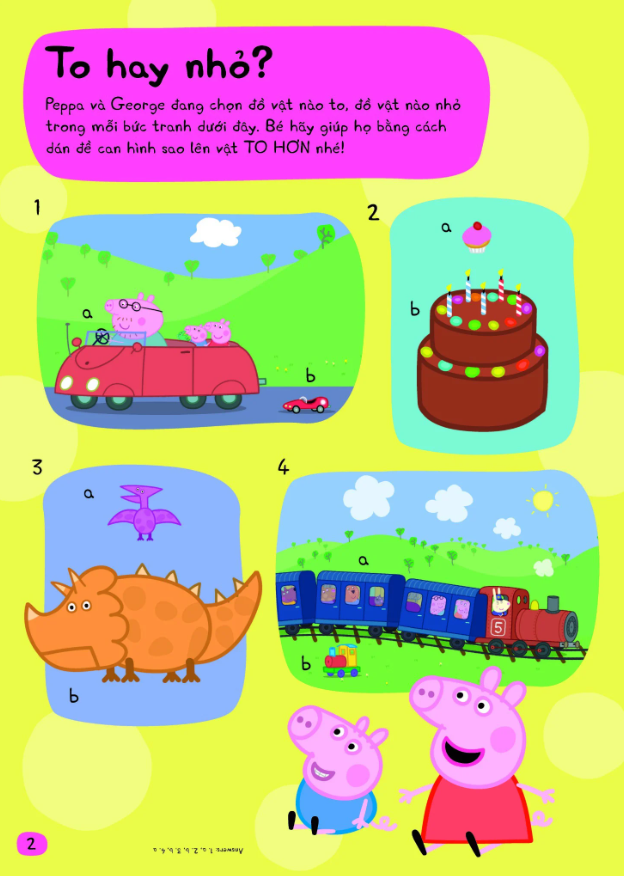 hí hoáy với peppa - to hay nhỏ - Ảnh 3