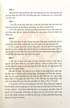 hiến pháp nước cộng hòa xã hội chủ nghĩa việt nam - bản giới hạn - bìa cứng - Ảnh 5