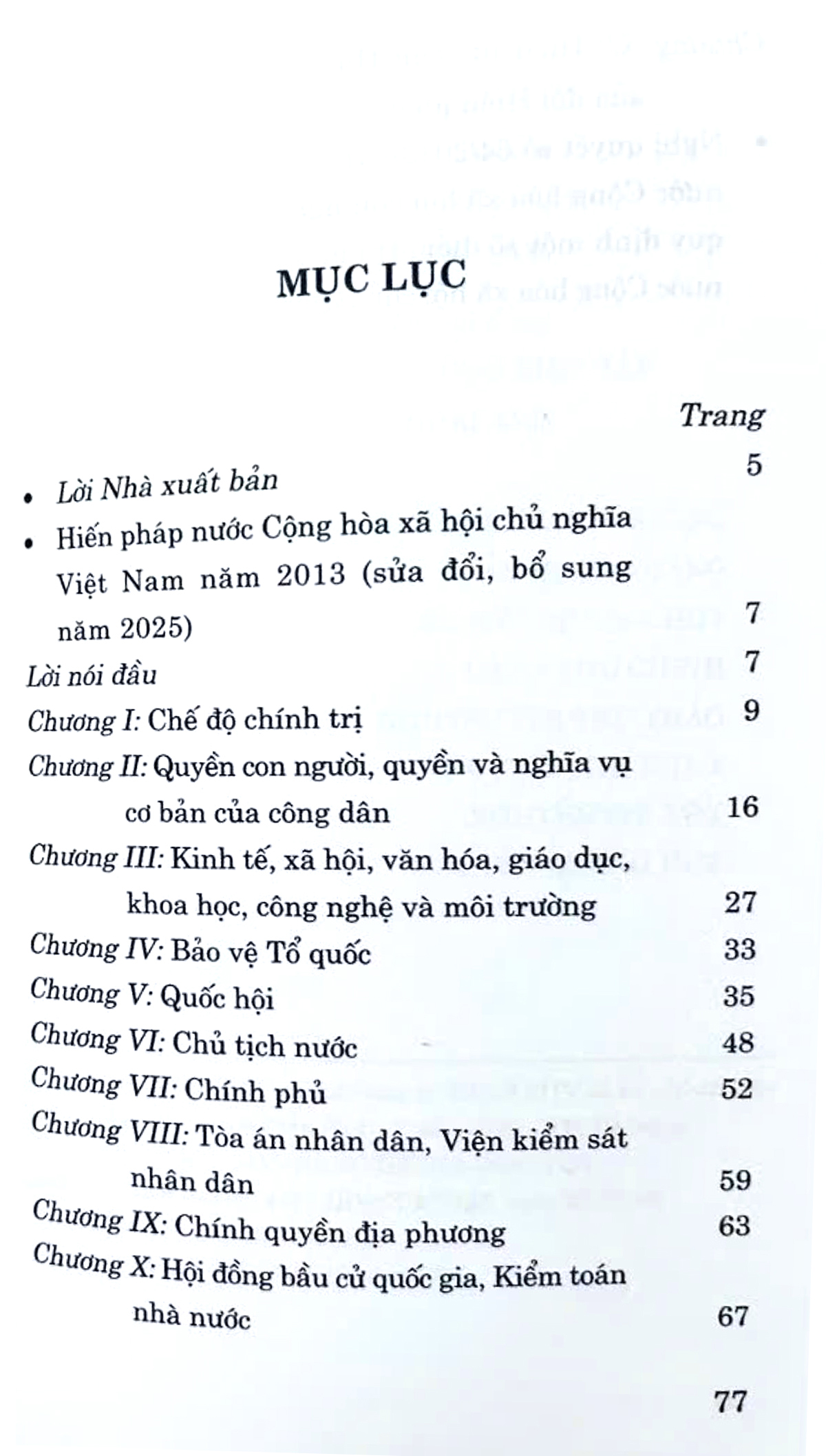 Hiến Pháp Nước Cộng Hòa Xã Hội Chủ Nghĩa Việt Nam Năm 2013 (Sửa Đổi, Bổ Sung Năm 2025) - Ảnh 7