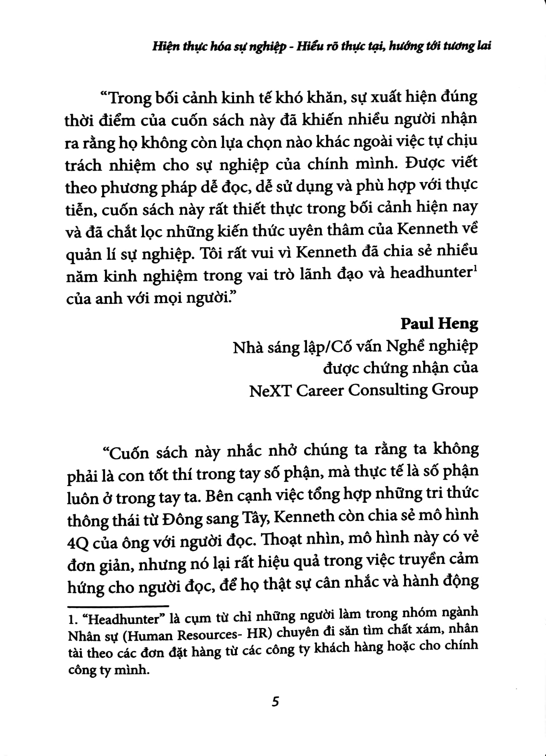 hiện thực hóa sự nghiệp - Ảnh 2