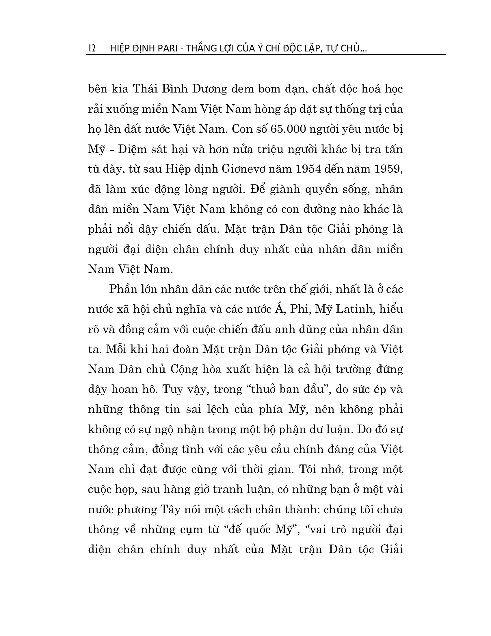 Hiệp Định Paris - Thắng Lợi Của Ý Chí Độc Lập, Tự Chủ Và Chính Nghĩa Việt Nam - Ảnh 11