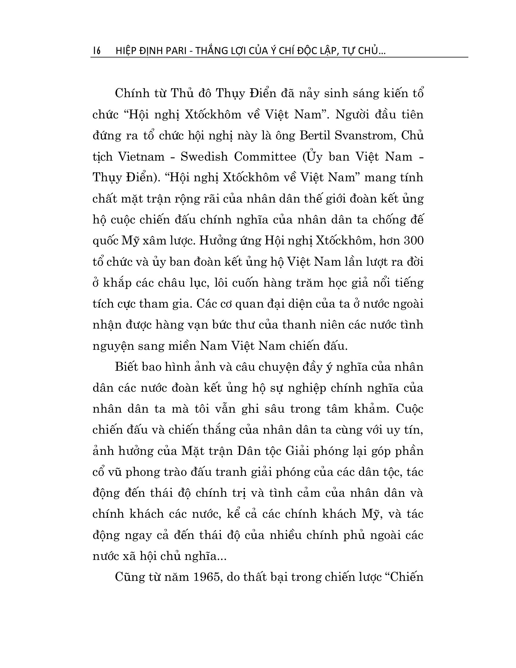 Hiệp Định Paris - Thắng Lợi Của Ý Chí Độc Lập, Tự Chủ Và Chính Nghĩa Việt Nam - Ảnh 15