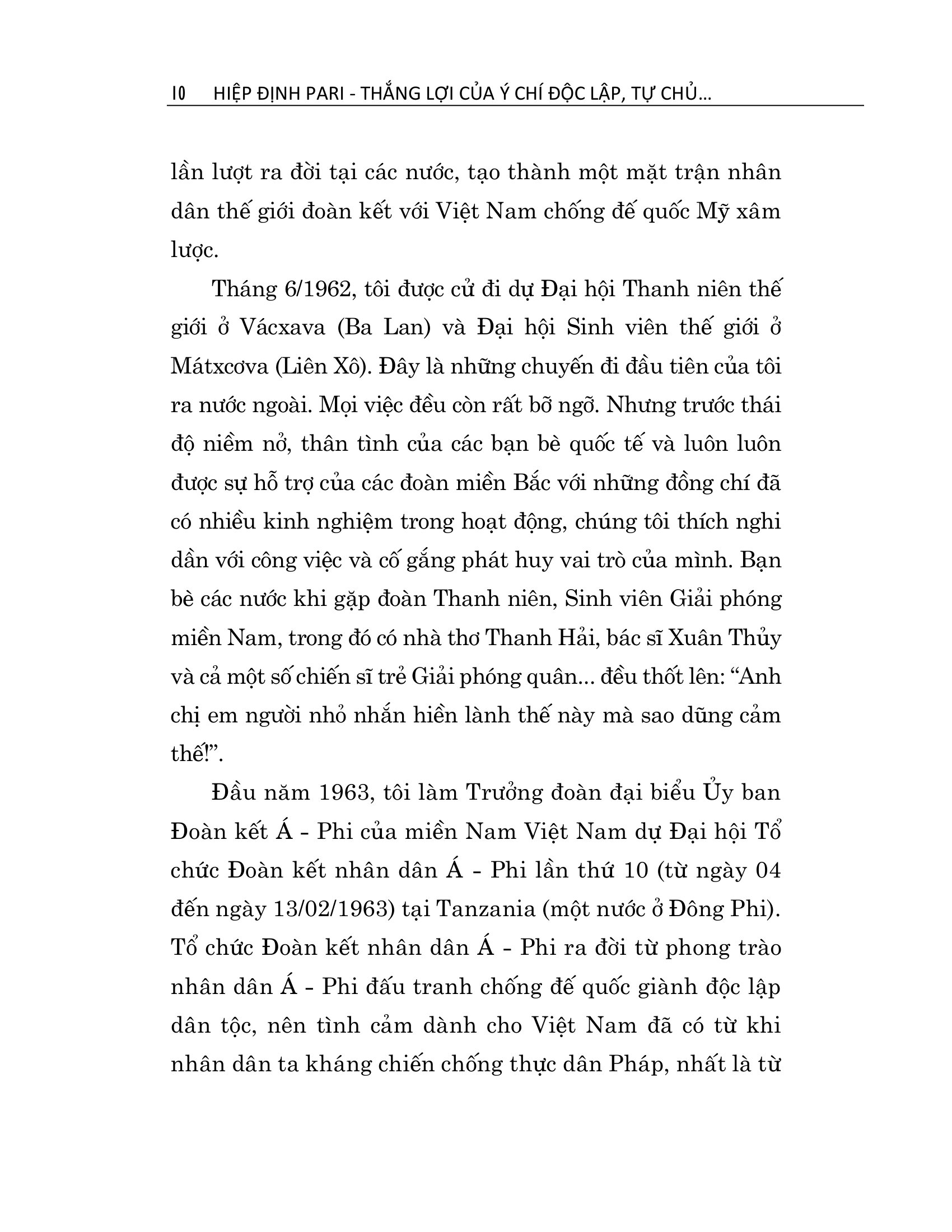 Hiệp Định Paris - Thắng Lợi Của Ý Chí Độc Lập, Tự Chủ Và Chính Nghĩa Việt Nam - Ảnh 9