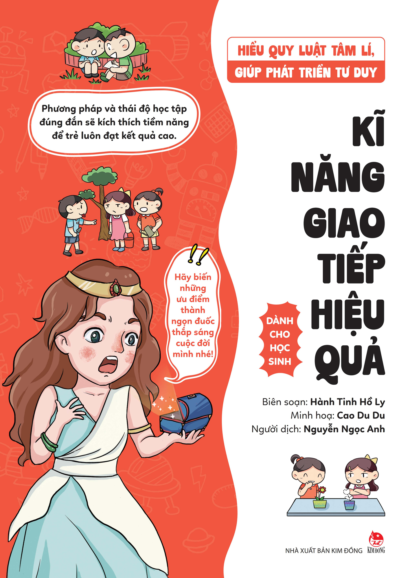 hiểu quy luật tâm lí, giúp phát triển tư duy - dành cho học sinh - kĩ năng giao tiếp hiệu quả - Ảnh 2