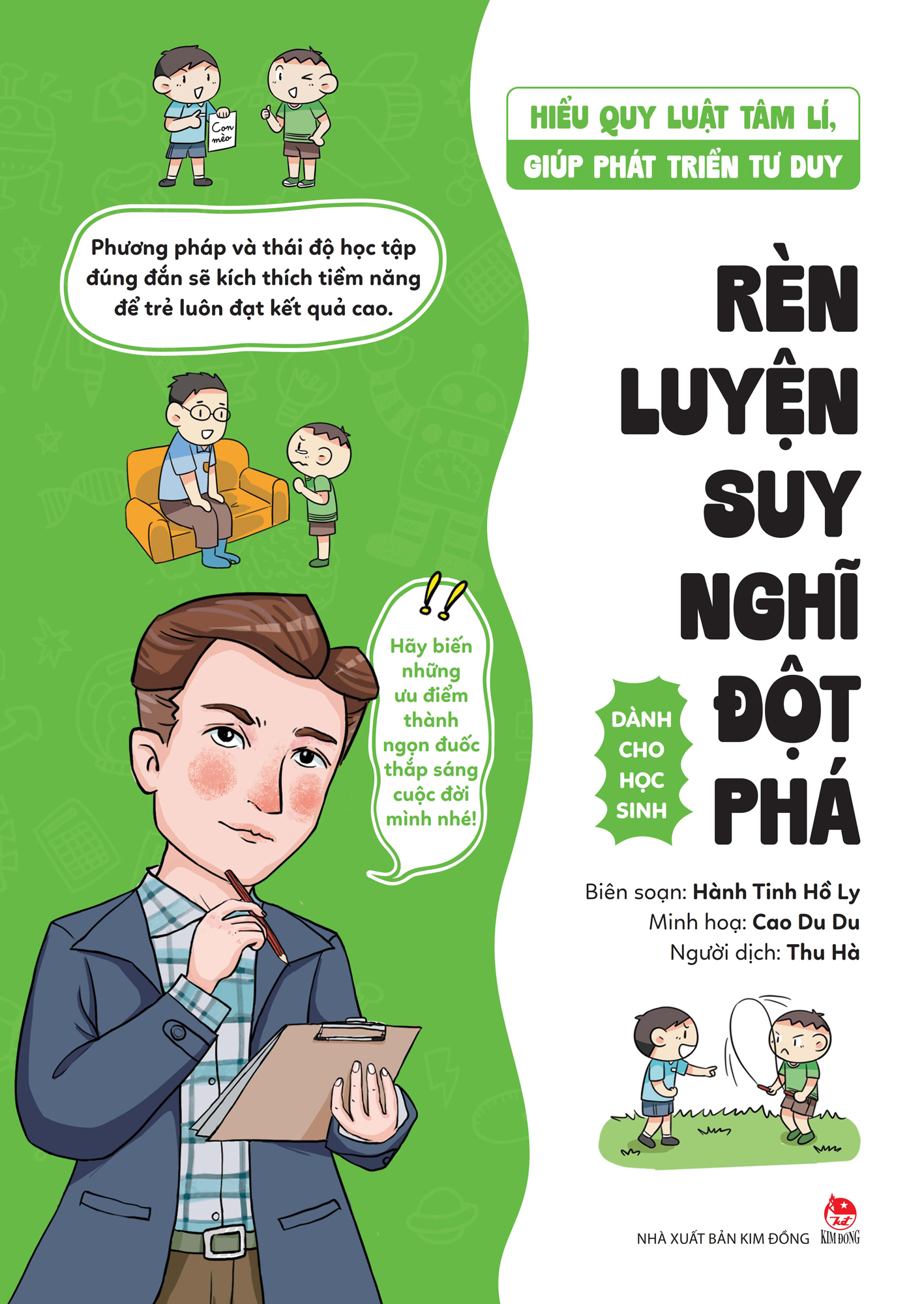 hiểu quy luật tâm lí, giúp phát triển tư duy - dành cho học sinh - rèn luyện suy nghĩ đột phá - Ảnh 2