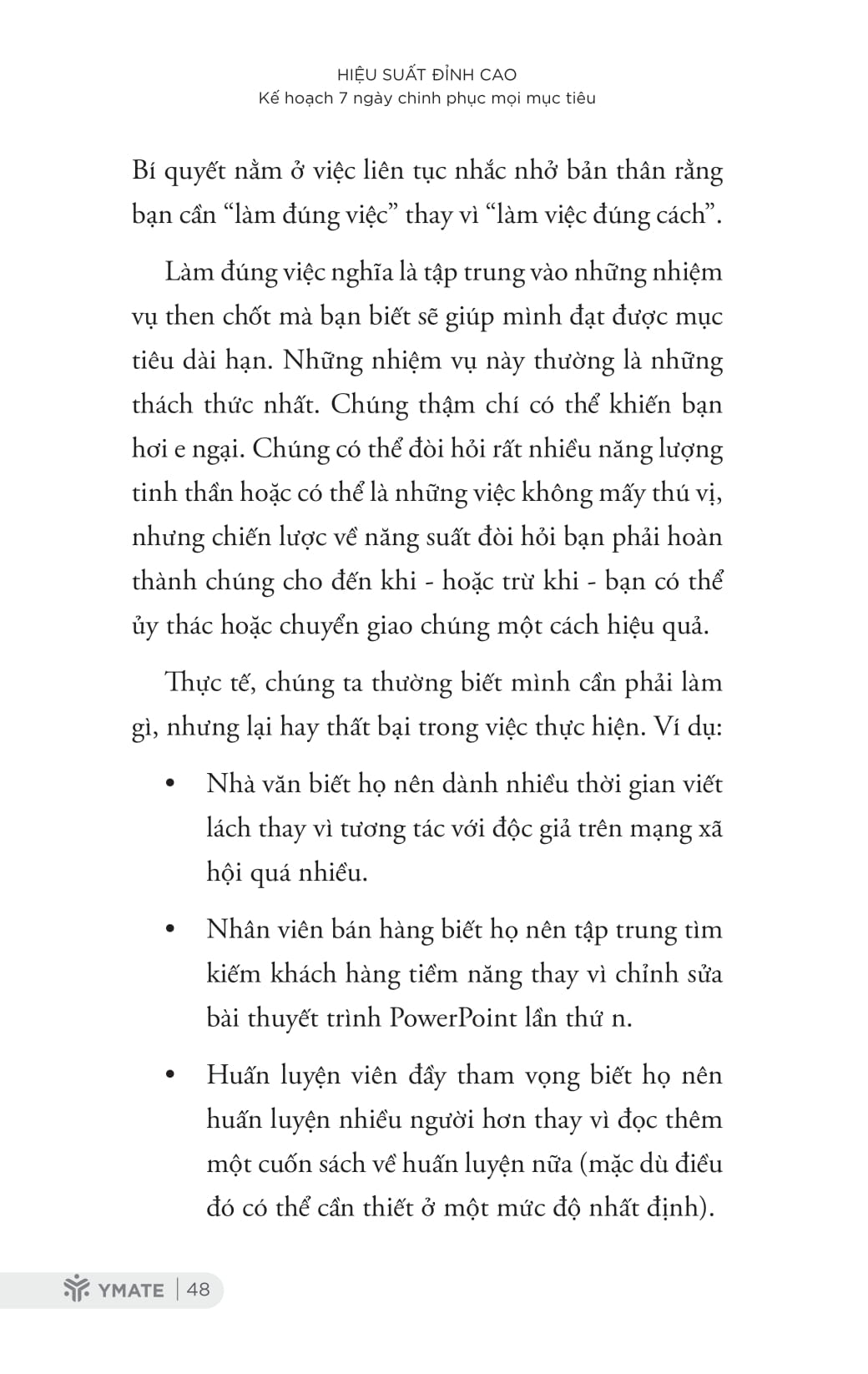 hiệu suất đỉnh cao - kế hoạch 7 ngày chinh phục mọi mục tiêu - Ảnh 10