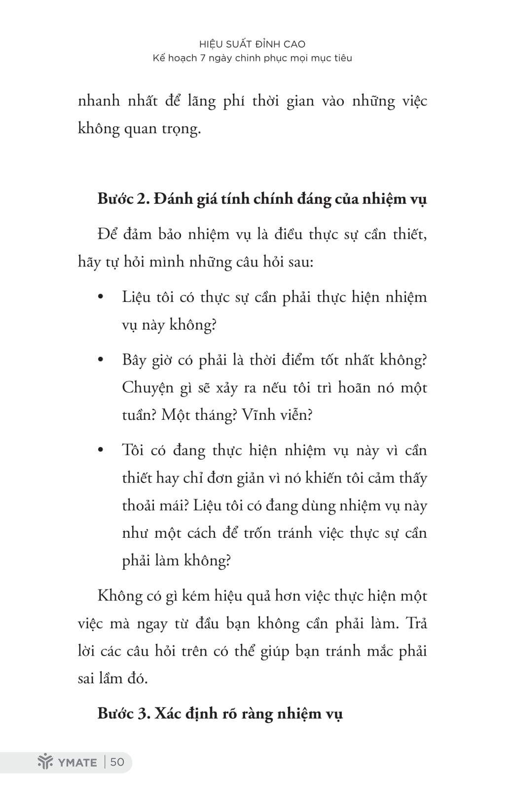 hiệu suất đỉnh cao - kế hoạch 7 ngày chinh phục mọi mục tiêu - Ảnh 12