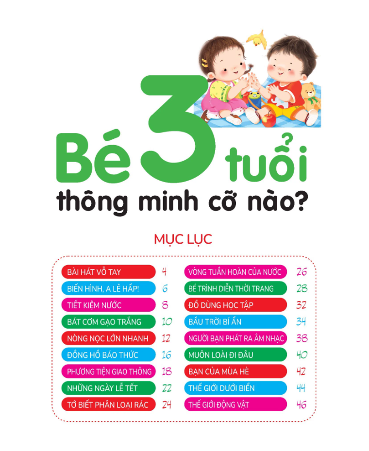 hiểu từng tuổi con - bé 3 tuổi thông minh cỡ nào? - Ảnh 3