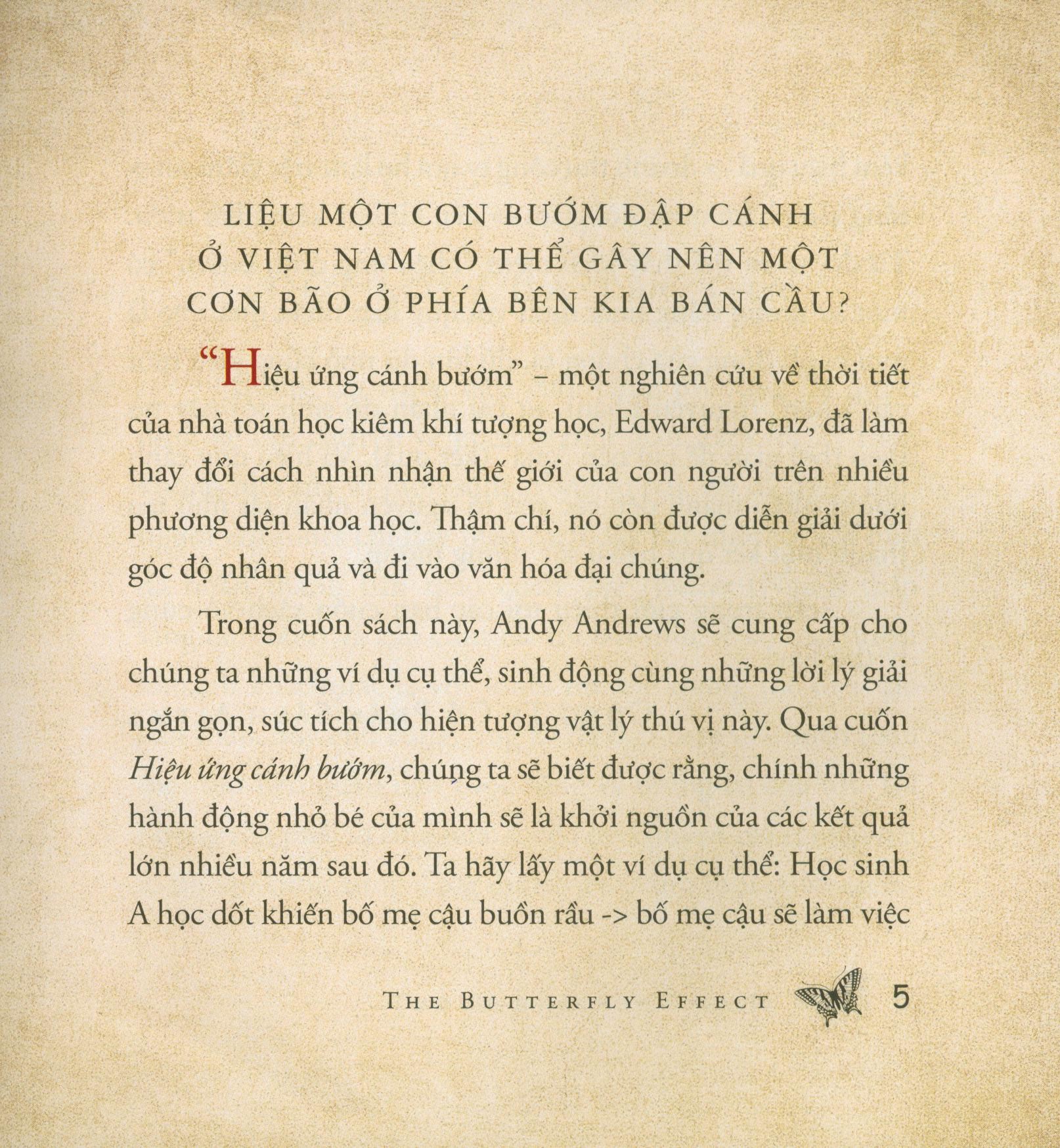 hiệu ứng cánh bướm (tái bản 2020) - Ảnh 3