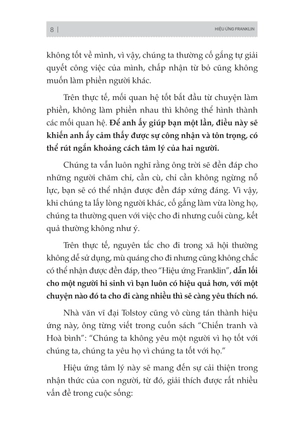 hiệu ứng franklin - mối quan hệ tốt đều bắt nguồn tự sự "làm phiền" - Ảnh 10