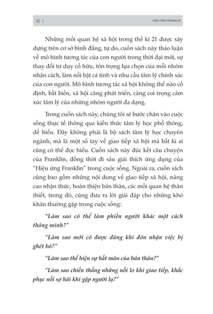hiệu ứng franklin - mối quan hệ tốt đều bắt nguồn tự sự "làm phiền" - Ảnh 12
