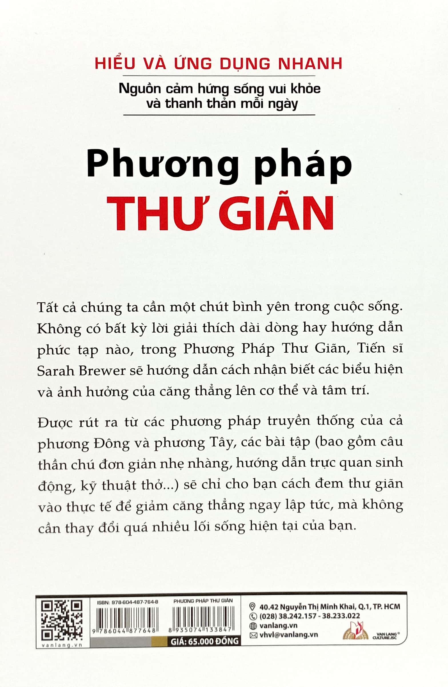 hiểu và ứng dụng nhanh - phương pháp thư giãn (tái bản 2024) - Ảnh 7