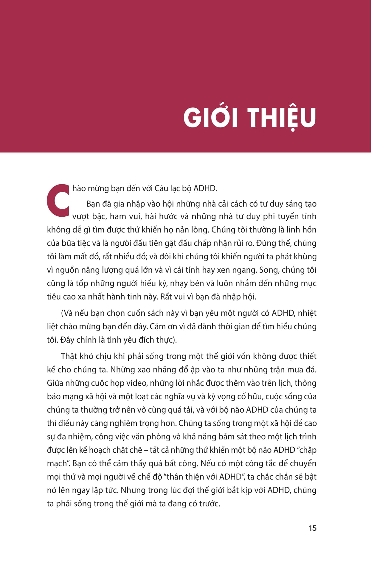 Hiểu Về ADHD - Vượt Qua Thách Thức Và Phát Triển Cùng Rối Loạn Tăng Động Giảm Chú Ý - Ảnh 19