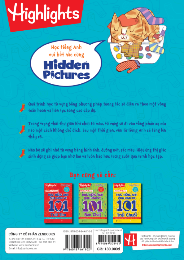 highlight - học tiếng anh qua hình vẽ - 101 chiếc tất - Ảnh 3