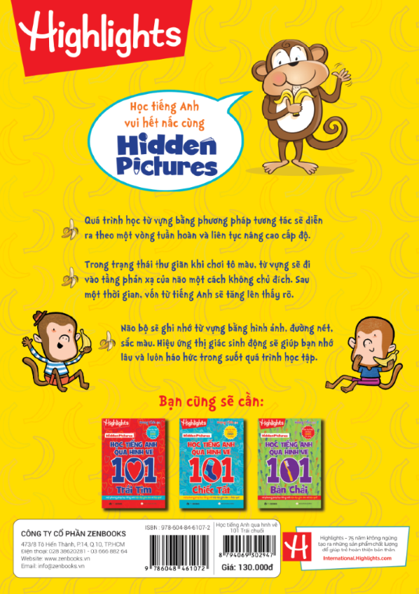 highlight - học tiếng anh qua hình vẽ - 101 trái chuối - Ảnh 3