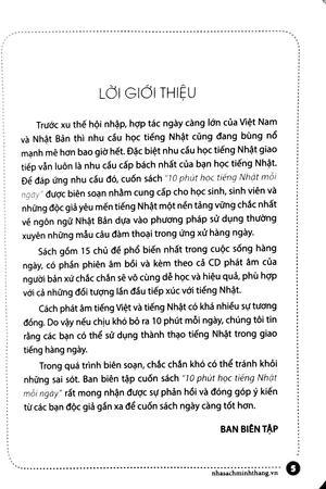 hikari - 10 phút tự học tiếng nhật mỗi ngày (kèm cd) - Ảnh 2