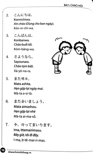 hikari - 10 phút tự học tiếng nhật mỗi ngày (kèm cd) - Ảnh 5