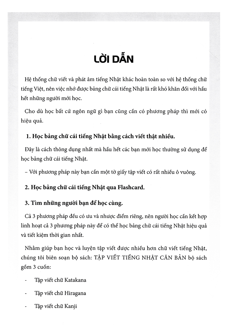 hikari - tủ sách học tốt tiếng nhật - tập viết tiếng nhật căn bản hiragana (tái bản 2023) - Ảnh 2