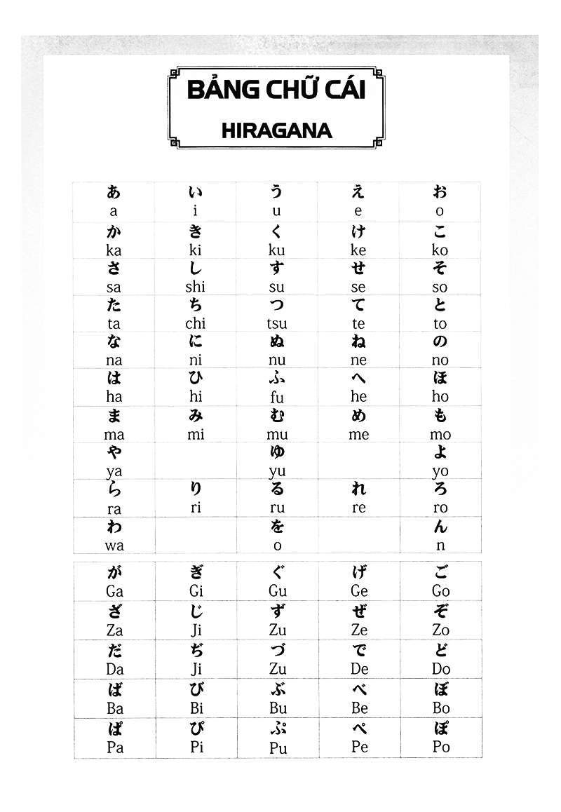hikari - tủ sách học tốt tiếng nhật - tập viết tiếng nhật căn bản hiragana (tái bản 2023) - Ảnh 4
