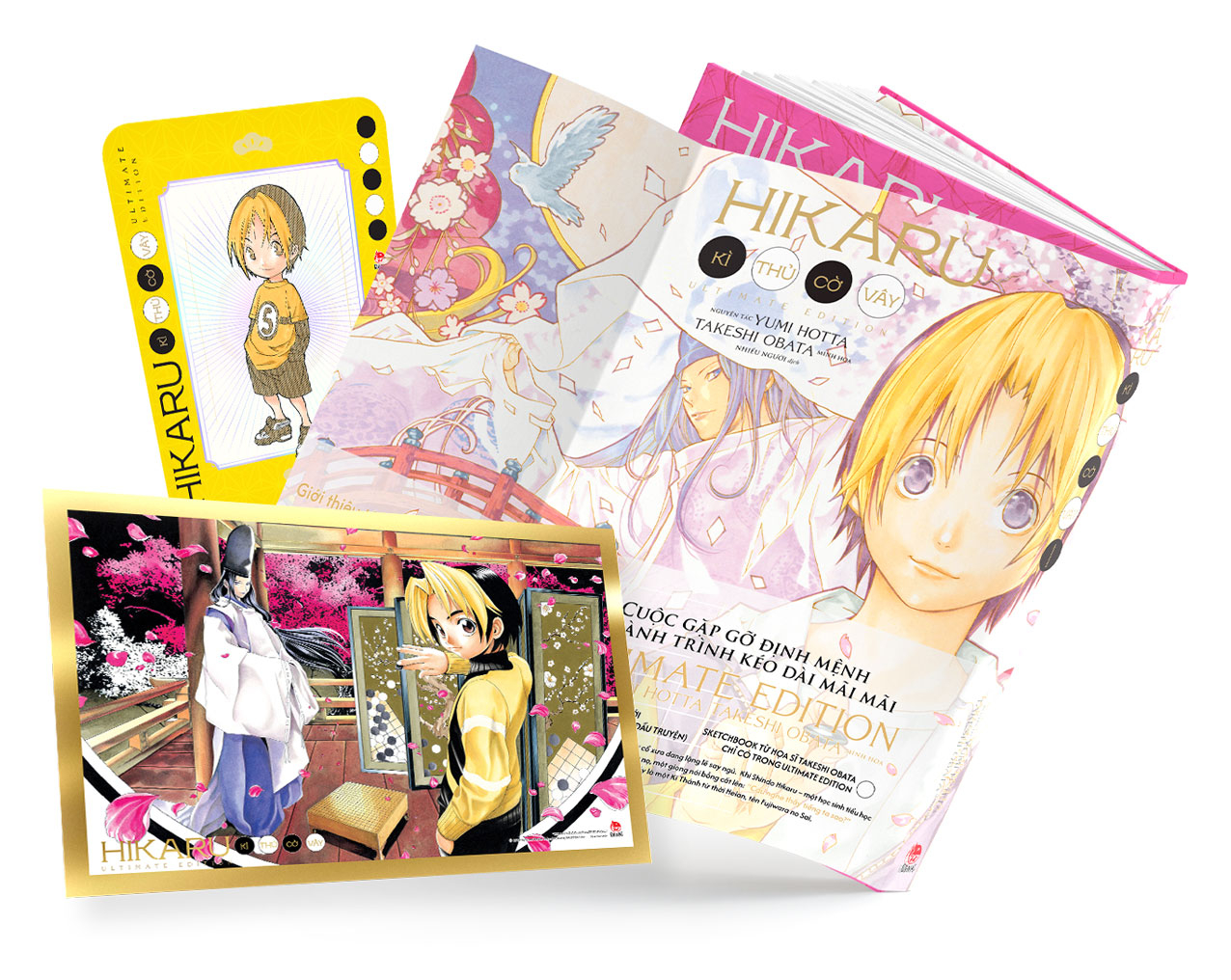 Hikaru - Kì Thủ Cờ Vây - Ultimate Edition - Tập 1 - Tặng Kèm Card Nhân Vật + Shikishi - Ảnh 2