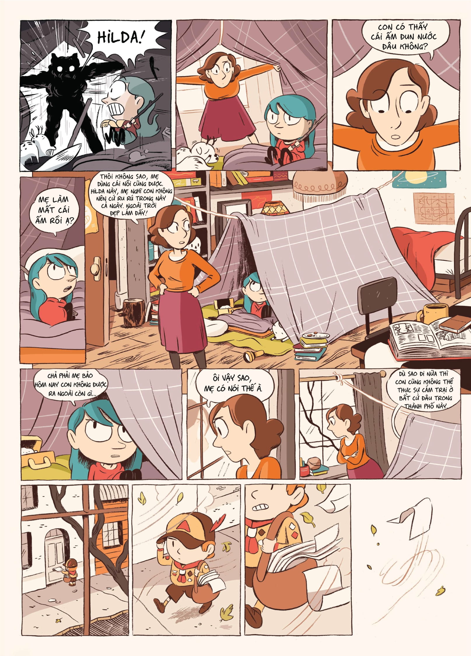 hilda và chó săn đen - Ảnh 2