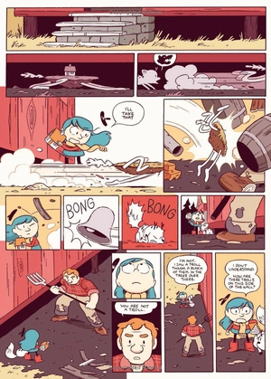 hildafolk comics 5: hilda and the stone forest - Ảnh 8