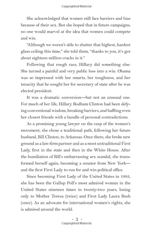 hillary rodham clinton: a woman living history - Ảnh 5