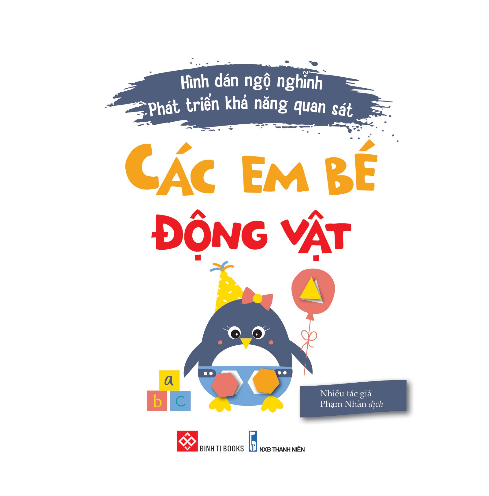 hình dán ngộ nghĩnh - phát triển khả năng quan sát - các em bé động vật - Ảnh 2