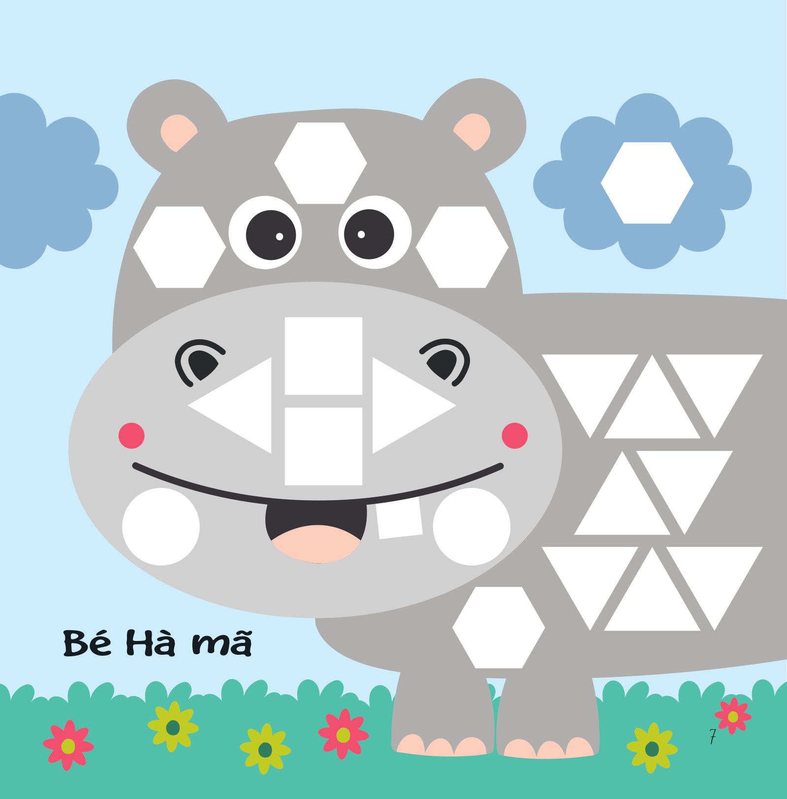 hình dán ngộ nghĩnh - phát triển khả năng quan sát - các em bé động vật - Ảnh 8