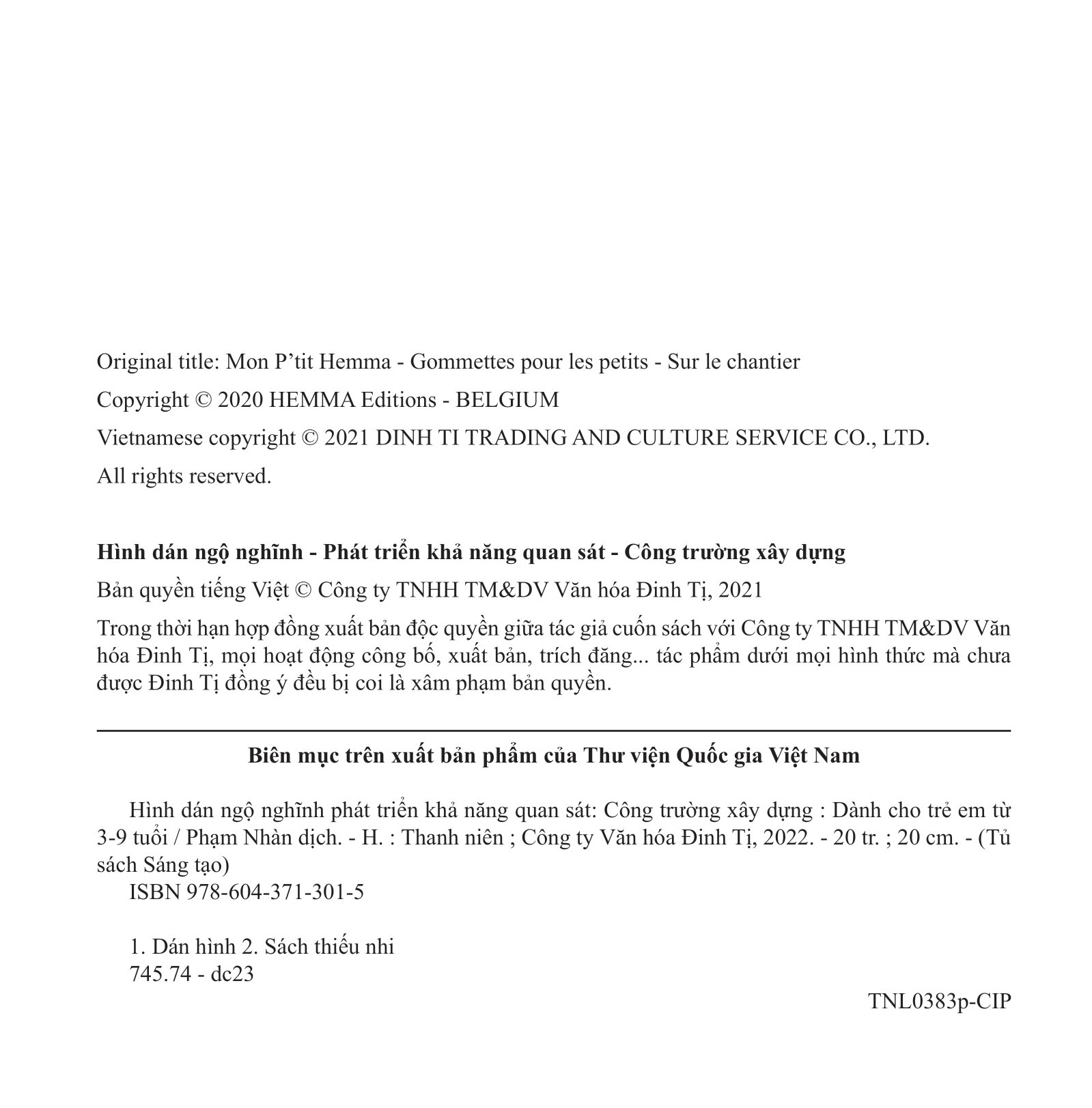 hình dán ngộ nghĩnh - phát triển khả năng quan sát - công trường xây dựng - Ảnh 3