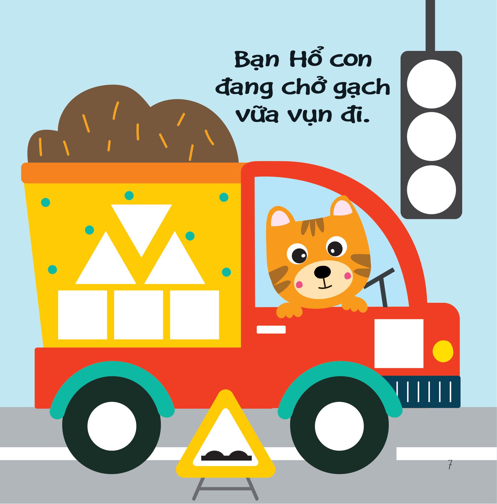 hình dán ngộ nghĩnh - phát triển khả năng quan sát - công trường xây dựng - Ảnh 8