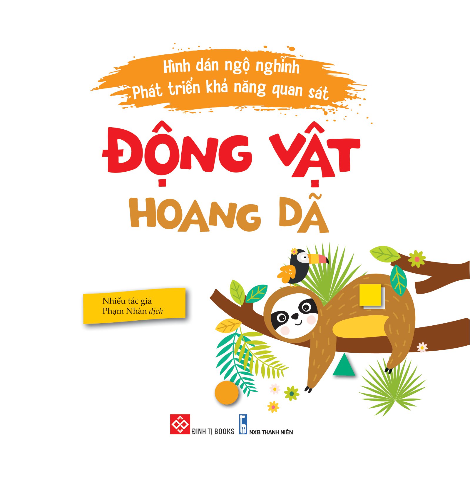 hình dán ngộ nghĩnh - phát triển khả năng quan sát - động vật hoang dã - Ảnh 2