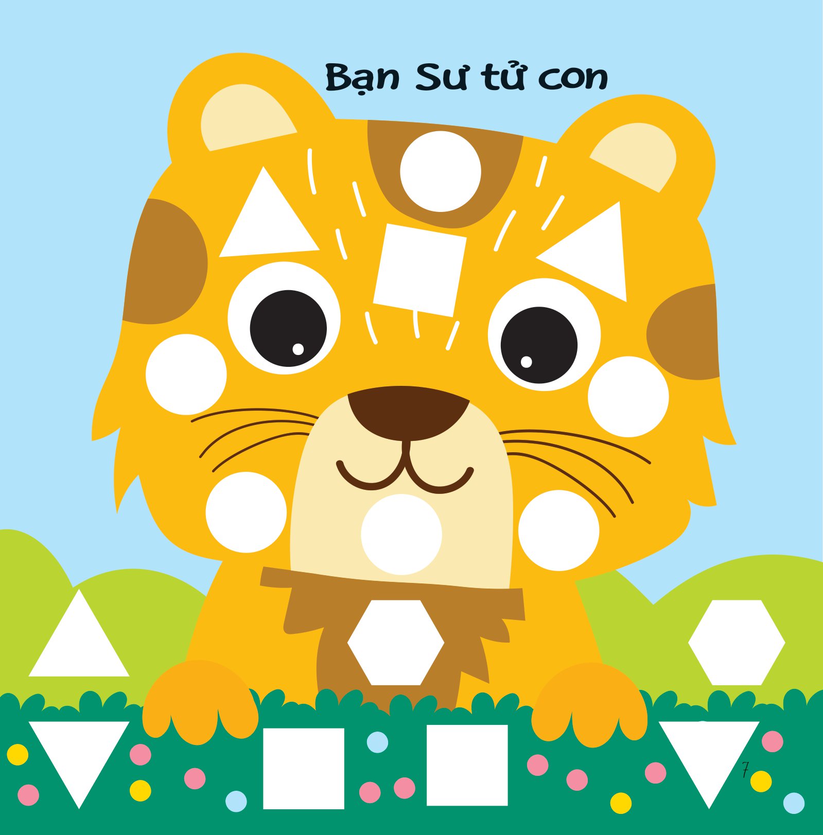 hình dán ngộ nghĩnh - phát triển khả năng quan sát - động vật hoang dã - Ảnh 8