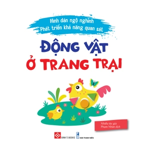 hình dán ngộ nghĩnh - phát triển khả năng quan sát - động vật ở trang trại - Ảnh 2