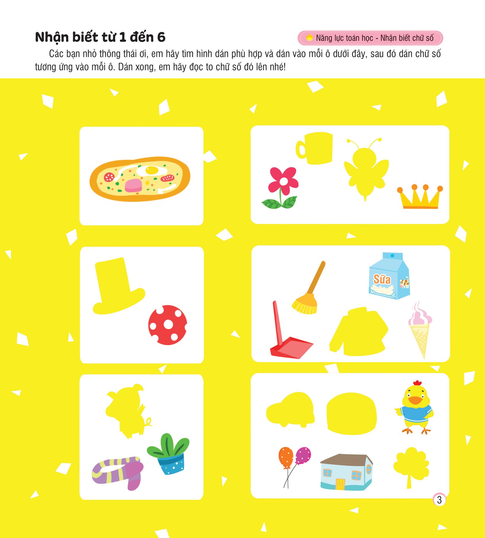 hình dán sáng tạo - phát triển iq và eq - nâng cao tư duy toán học - Ảnh 2