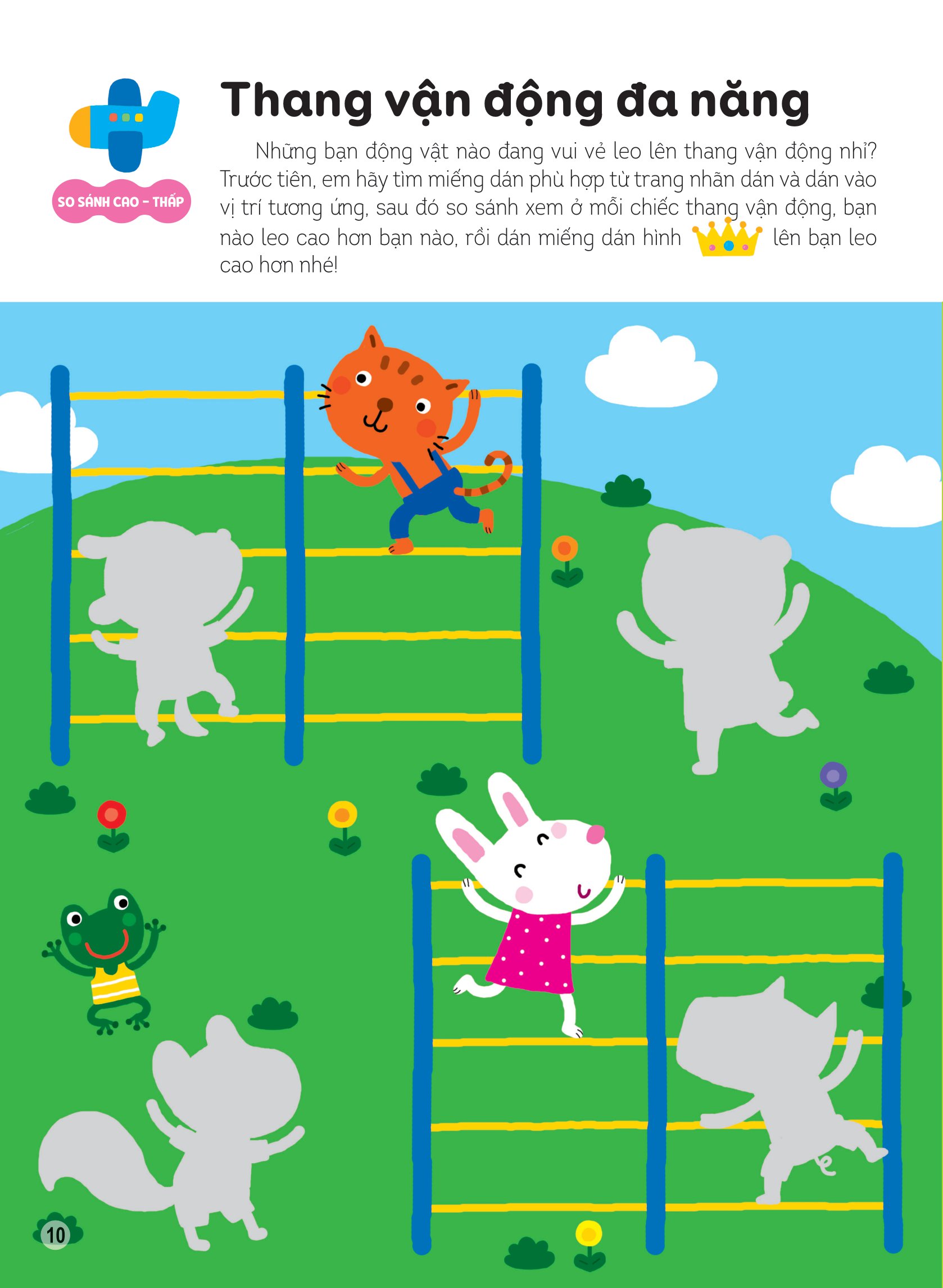 hình dán thông minh giúp bé làm quen với toán học - cây nấm của thỏ con - Ảnh 10