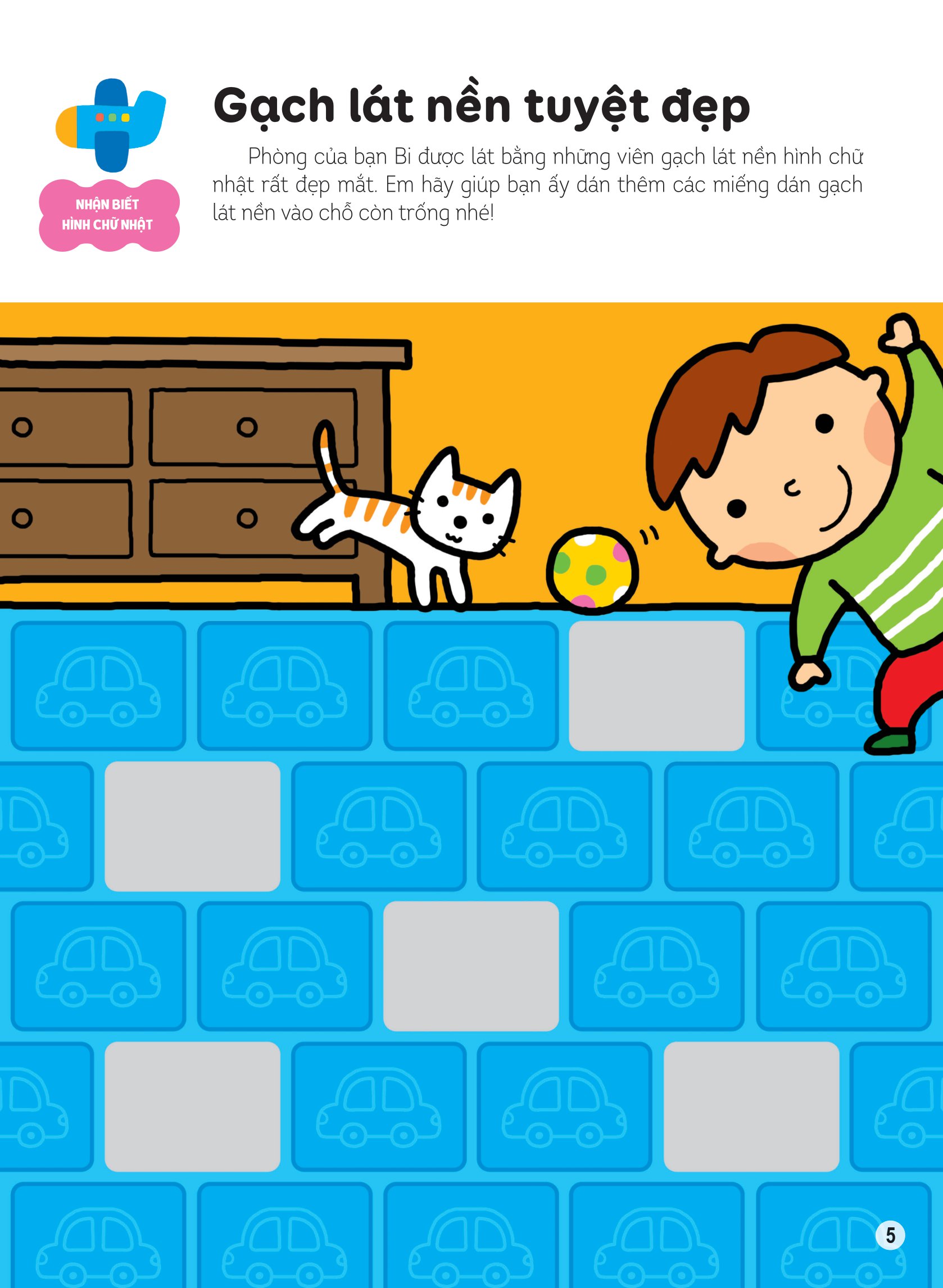 hình dán thông minh giúp bé làm quen với toán học - cây nấm của thỏ con - Ảnh 5