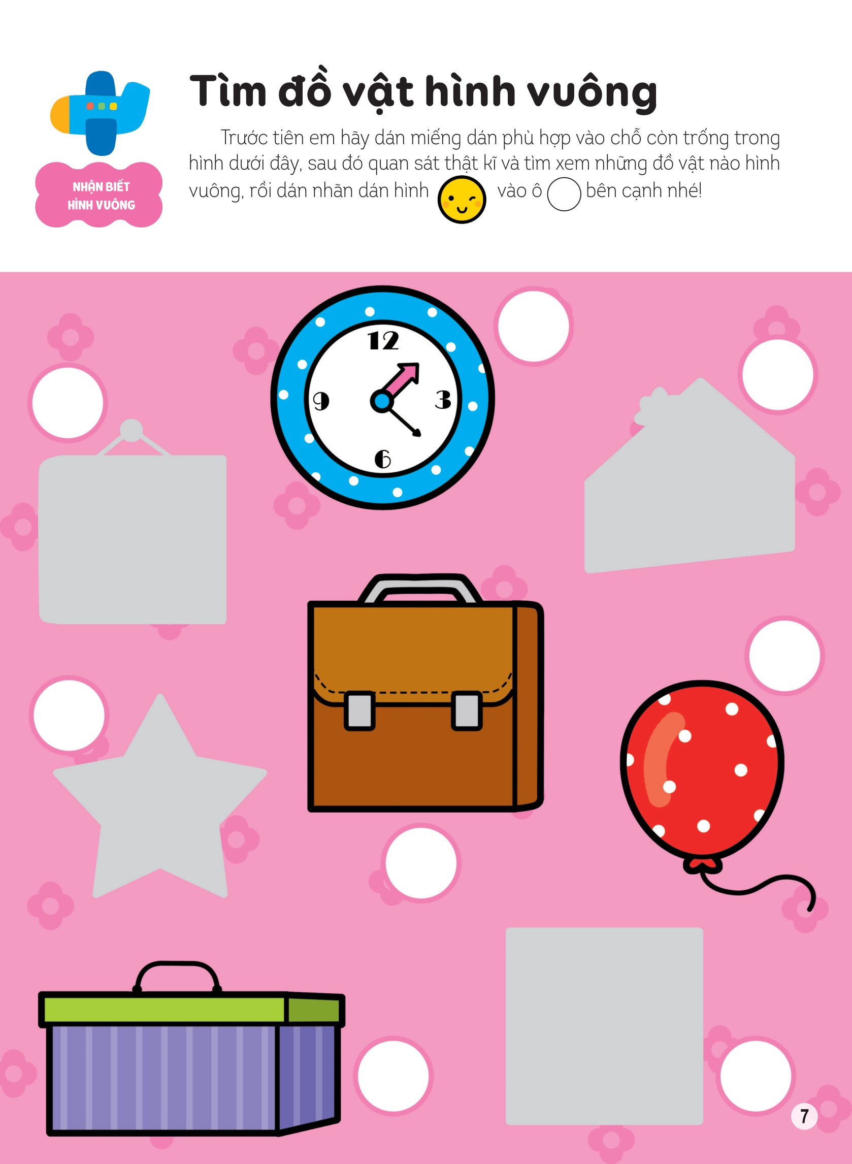 hình dán thông minh giúp bé làm quen với toán học - cây nấm của thỏ con - Ảnh 7