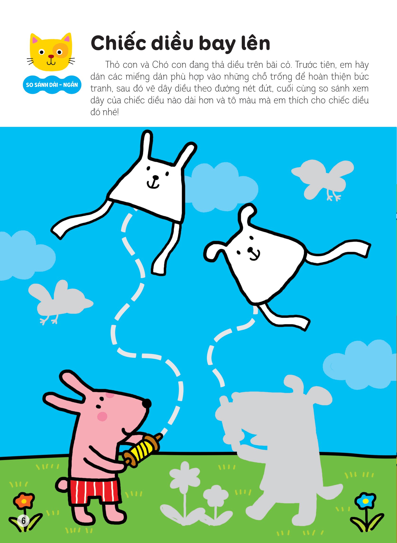 hình dán thông minh giúp bé làm quen với toán học - chiếc diều bay lên - Ảnh 6