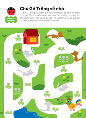 hình dán thông minh giúp bé làm quen với toán học - quầy hoa quả của lợn con - Ảnh 4