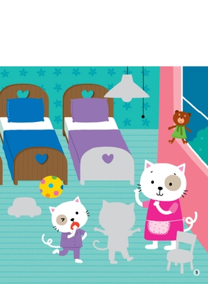 hình dán thông minh giúp bé làm quen với toán học - quầy hoa quả của lợn con - Ảnh 9